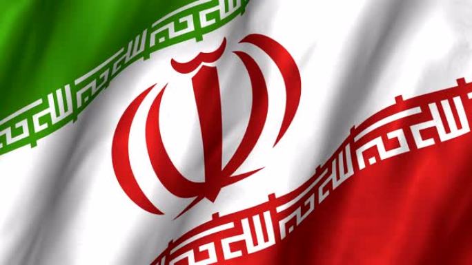 伊朗挥舞着4K国旗