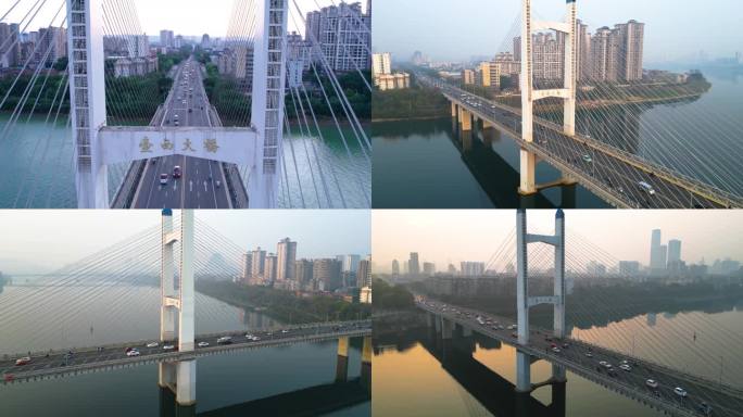 柳州壶西大桥航拍