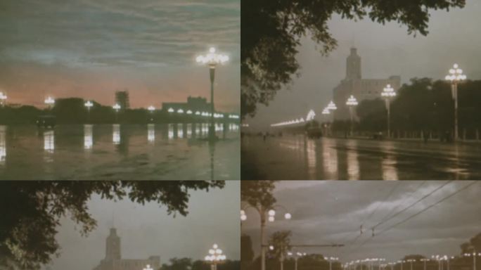 60年代 北京夜景