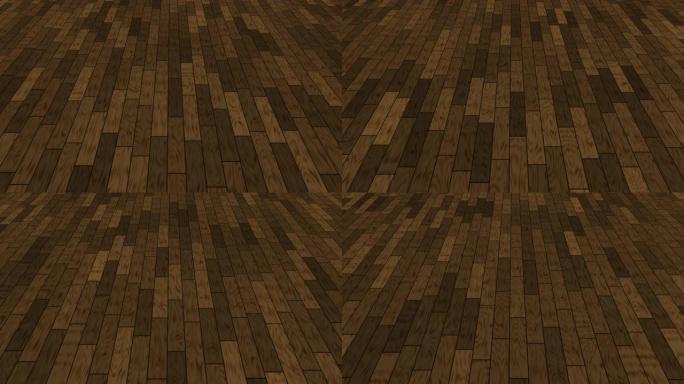 在木板制成的木地板上行走的第一人称视角