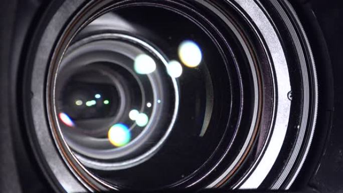 平移视频摄录机，变焦摄录机镜头的过程