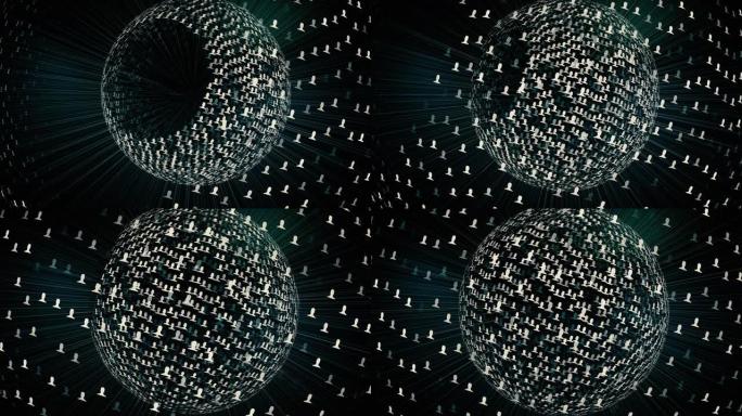 男女化身之间的许多联系以及越来越多的关系或朋友