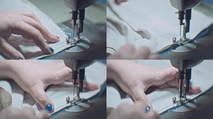 缝纫机脚踏带螺纹针的材料