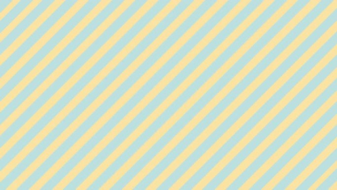 抽象运动图形背景具有蓝色和黄色的线条条移动，过渡效果运动无缝循环，模板图案纹理背景。