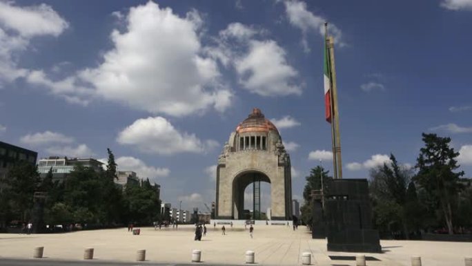 墨西哥城，市中心，革命纪念碑