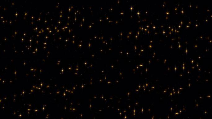 抽象粒子背景黑夜星星