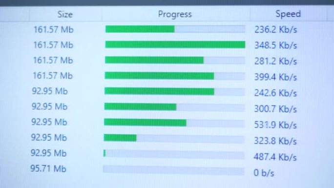 速度进度条图标网速传输下载界面