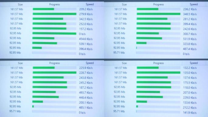 速度进度条图标网速传输下载界面