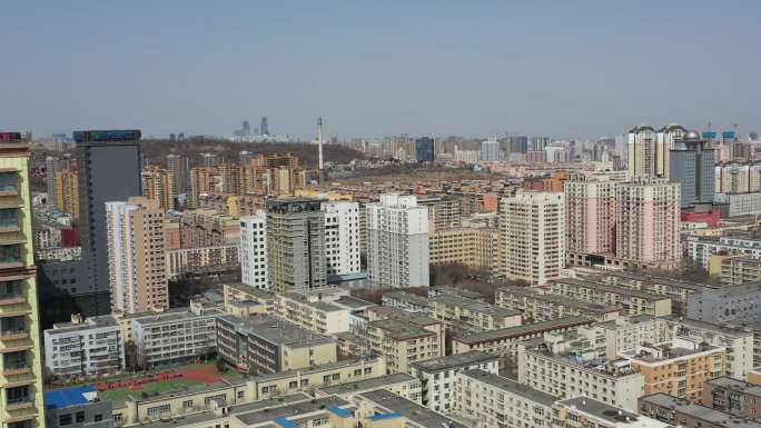 乌鲁木齐沙区航拍