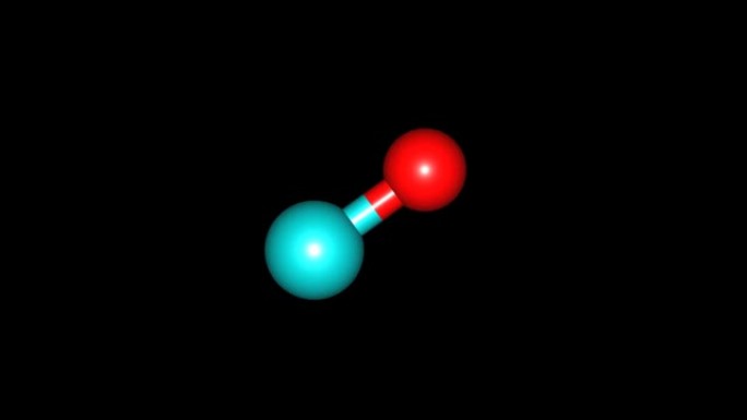 碳单氧分子视频旋转