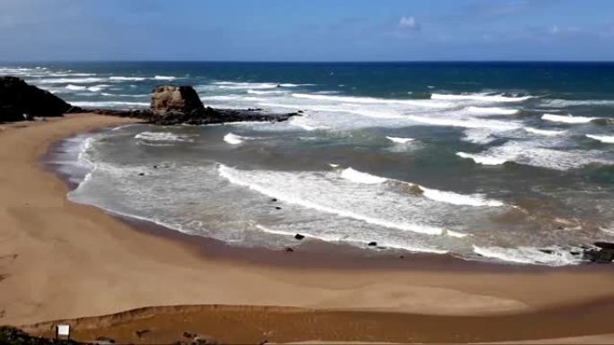 葡萄牙视频-波尔图诺沃海滩-托雷斯维德拉斯