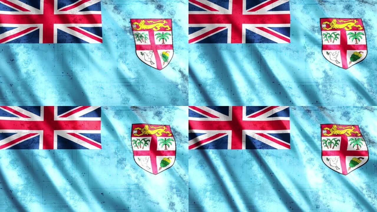 斐济国旗乏味的东西