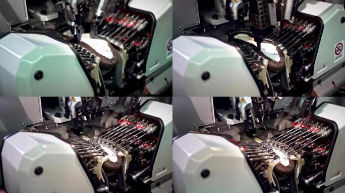 自动锯鞋和胶水