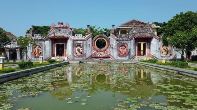 越南会安的蔡巴木庙。自1999年以来，会安被联合国教科文组织列为世界文化遗产。