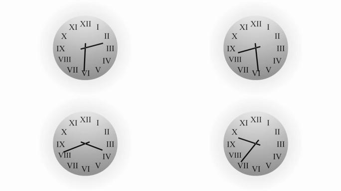 时钟倒计时24小时快速延时4k高清