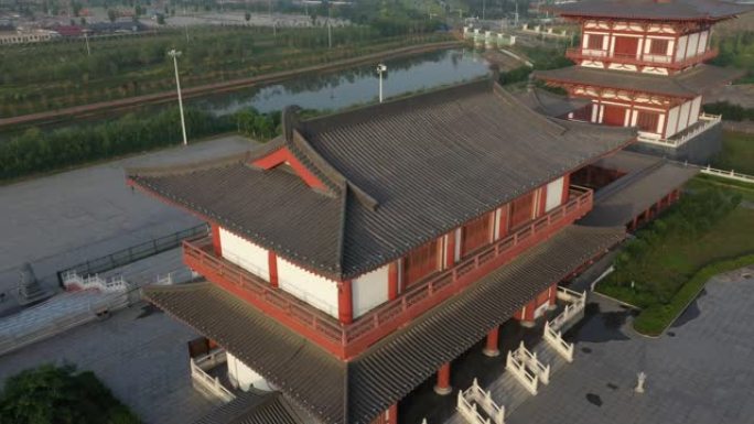 中国寺庙的古建筑风格