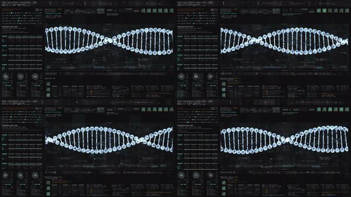 先进DNA序列分析的全息显示