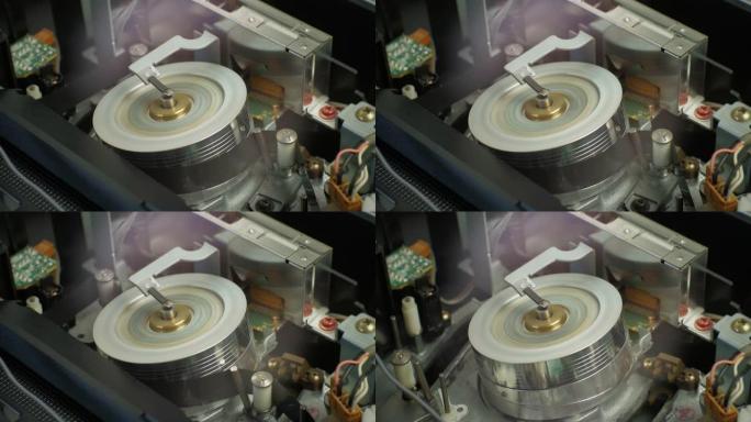 VHS磁带胶片加油的机理。