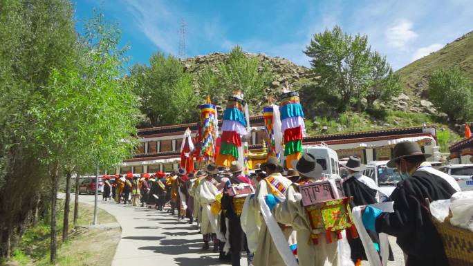 藏族老人 西藏歌舞表演 藏族歌舞表演