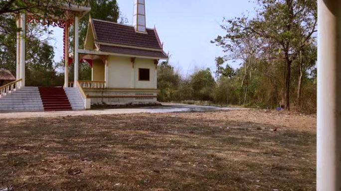 泰国火葬场国外火化焚烧