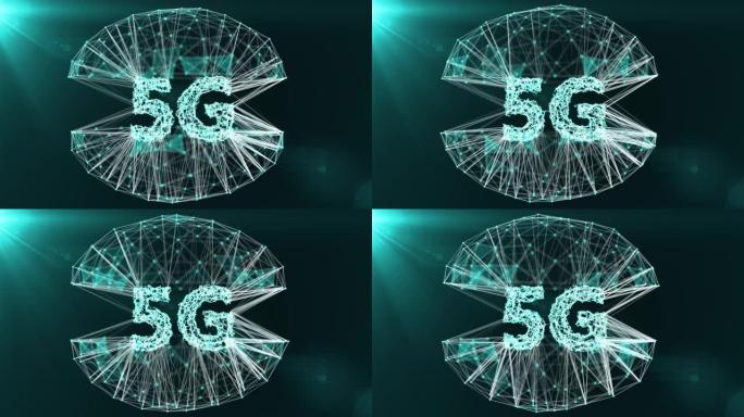 5g技术背景3d渲染、先进技术通信、第五代技术通信、5g网络无线系统