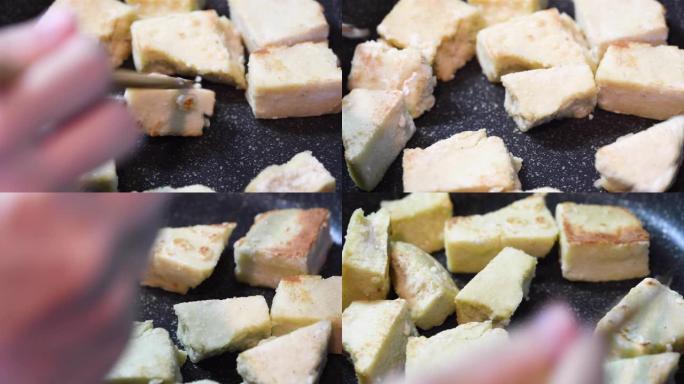 油炸冻干豆腐油炸冻干豆腐美食
