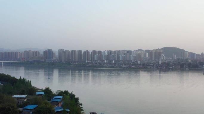 重庆合川城区风光