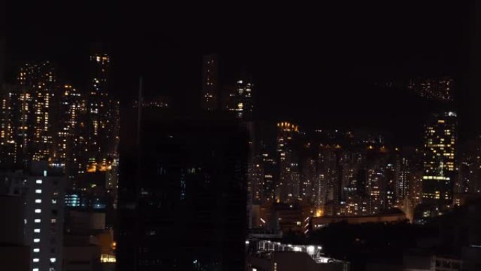 香港跑马地夜灯快进4k