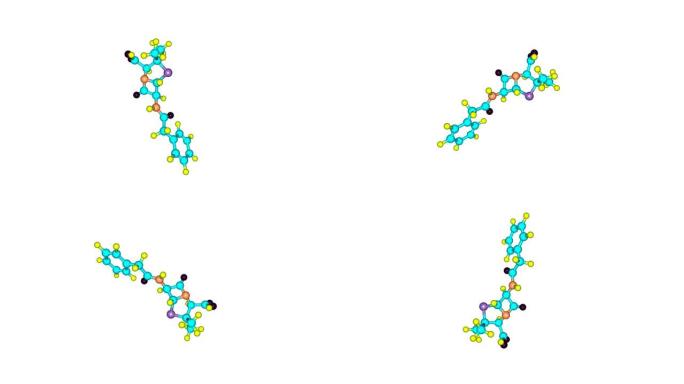 青霉素分子旋转视频全高清