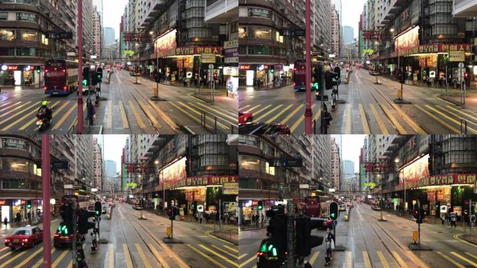 下雨天香港电车之旅-北角