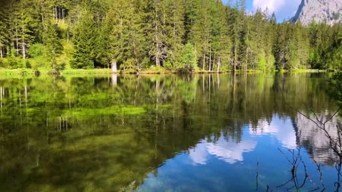 奥地利绿色湖山水丛林生态风景区
