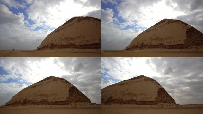 埃及开罗的本特金字塔如何建造地标建筑的历史