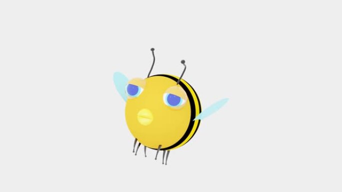 3D蜜蜂