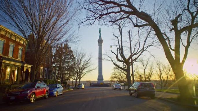 内战纪念碑，里士满，弗吉尼亚州