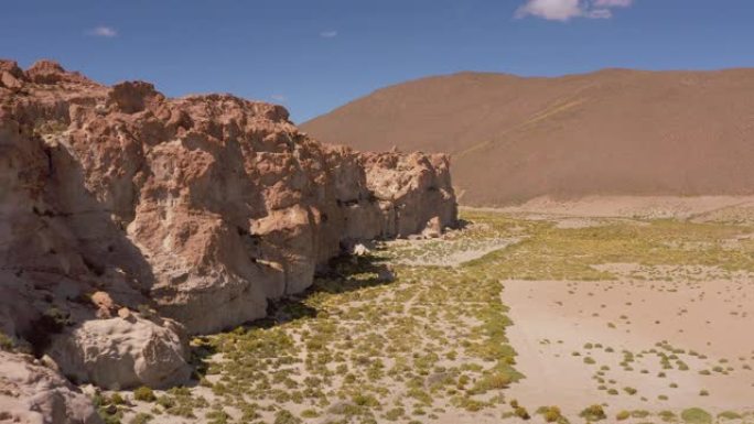 达喀尔岩石的空中射击-玻利维亚