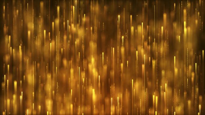 金色粒子光线闪耀粒子流颁奖典礼晚会背景