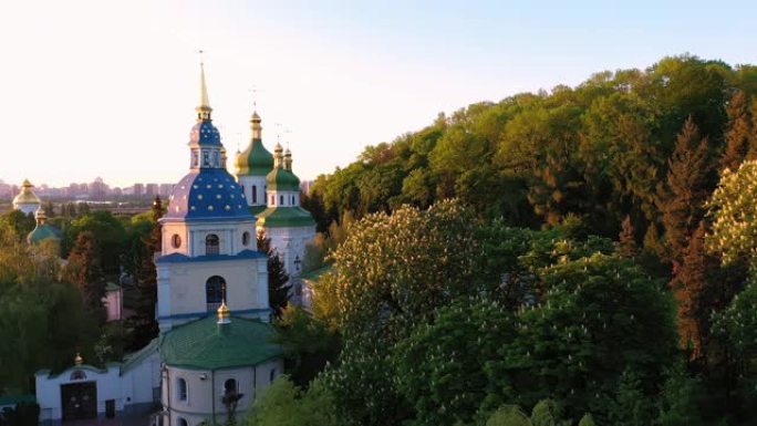 基辅、维杜比茨基圣迈克尔修道院和第聂伯河4K
