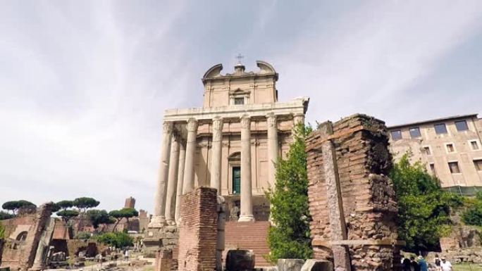 阿波罗神庙-罗马论坛-古罗马遗迹