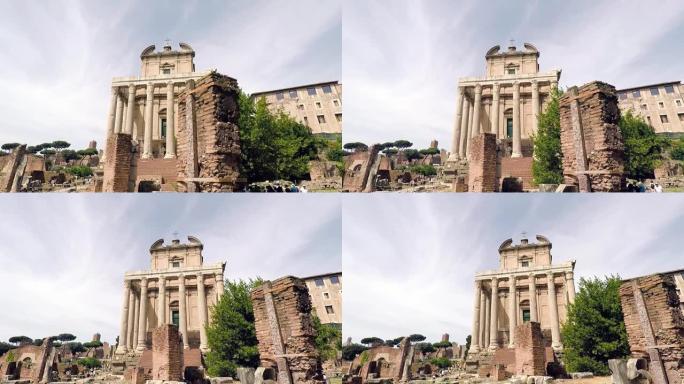 阿波罗神庙-罗马论坛-古罗马遗迹