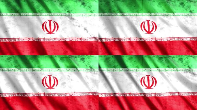 伊朗国旗乏味的东西