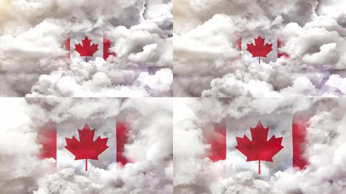 加拿大国旗-4k分辨率