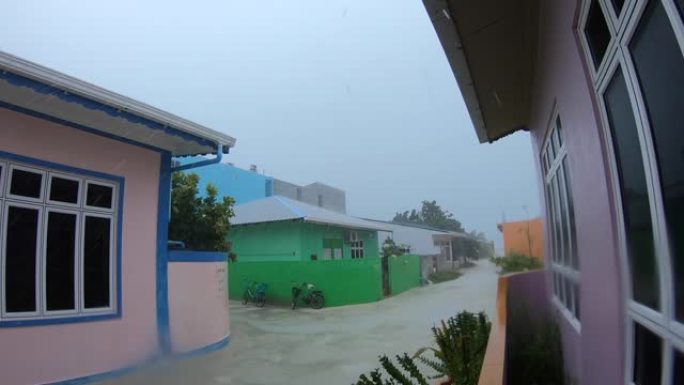 马尔代夫的降雨