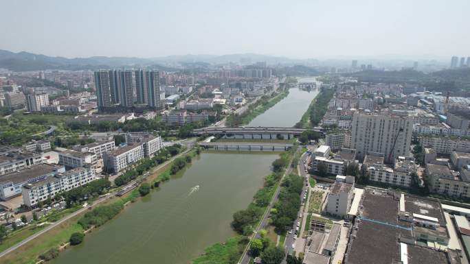 深圳茅洲河 深圳宝安区茅洲河 茅洲河风光