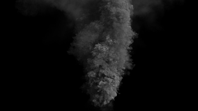 2K火山喷发烟雾素材（带Alpha）