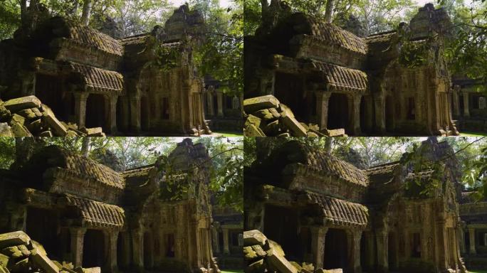 柬埔寨暹粒塔普伦寺遗址