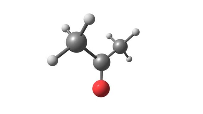 丙酮分子旋转视频全高清