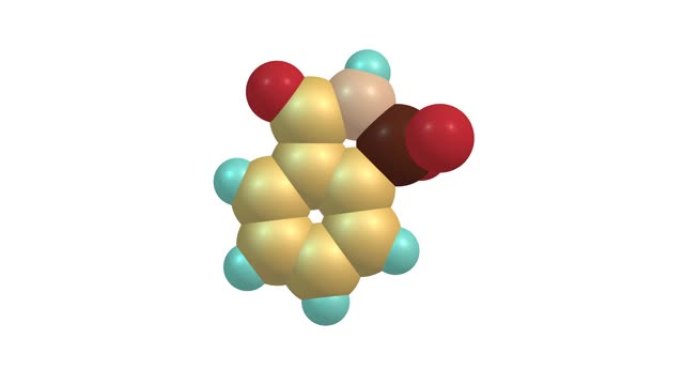 糖精分子旋转全高清视频