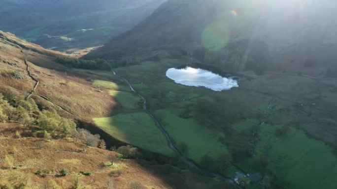 英国兰开夏郡登山俱乐部湖区国家公园附近的阁楼