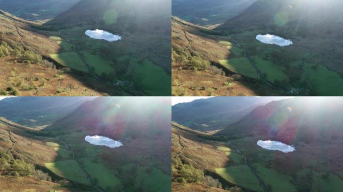 英国兰开夏郡登山俱乐部湖区国家公园附近的阁楼
