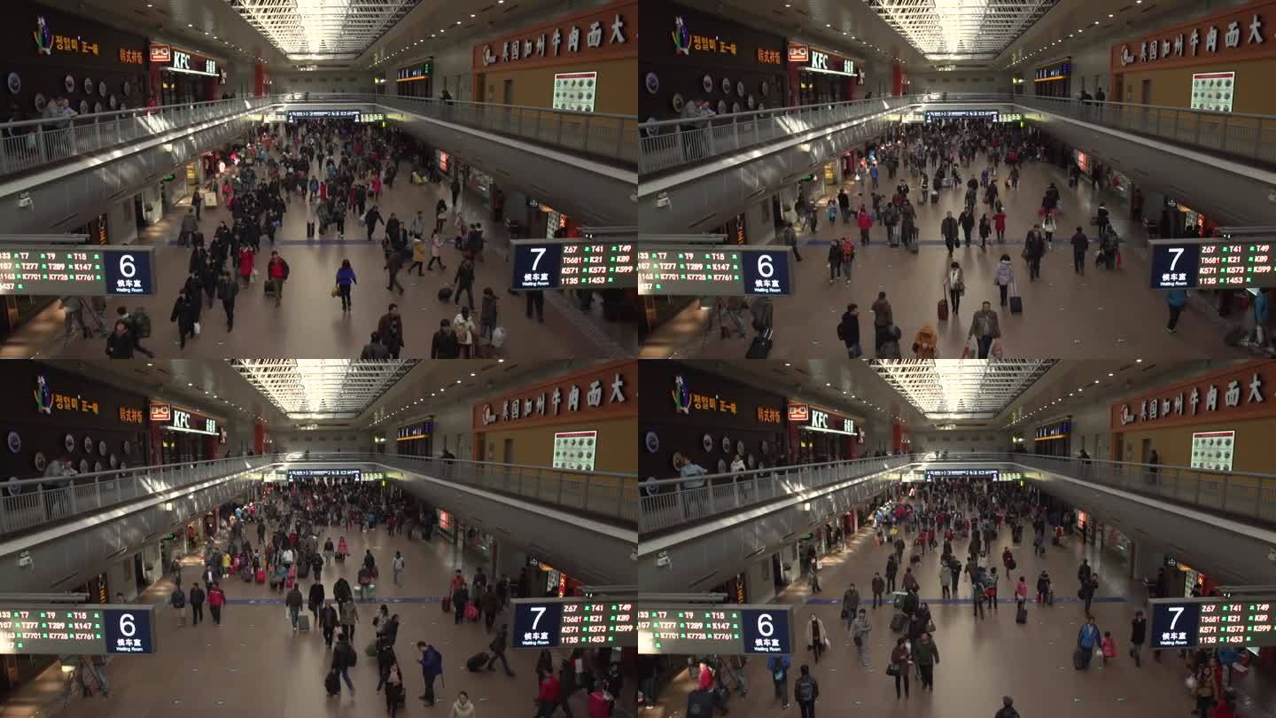 北京西站高铁站旅客可延时